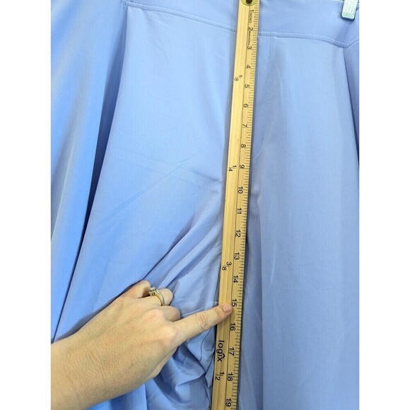 Athleta Brooklyn Ankle Pant Plus Size 26 Blue Periwinkle - Picture 14 of 16